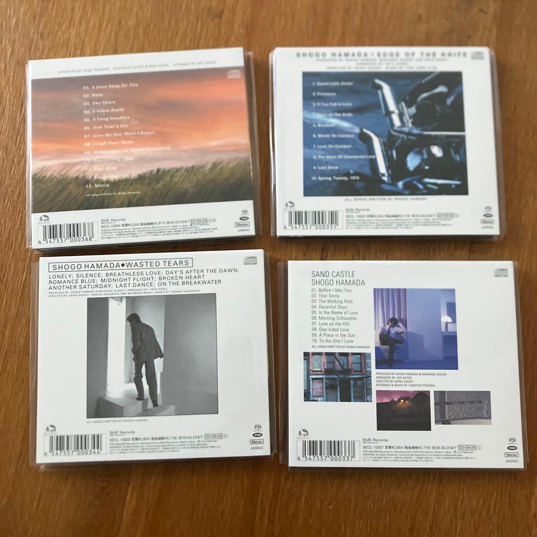 浜田省吾 「BALLAD COLLECTION」CD4枚セット