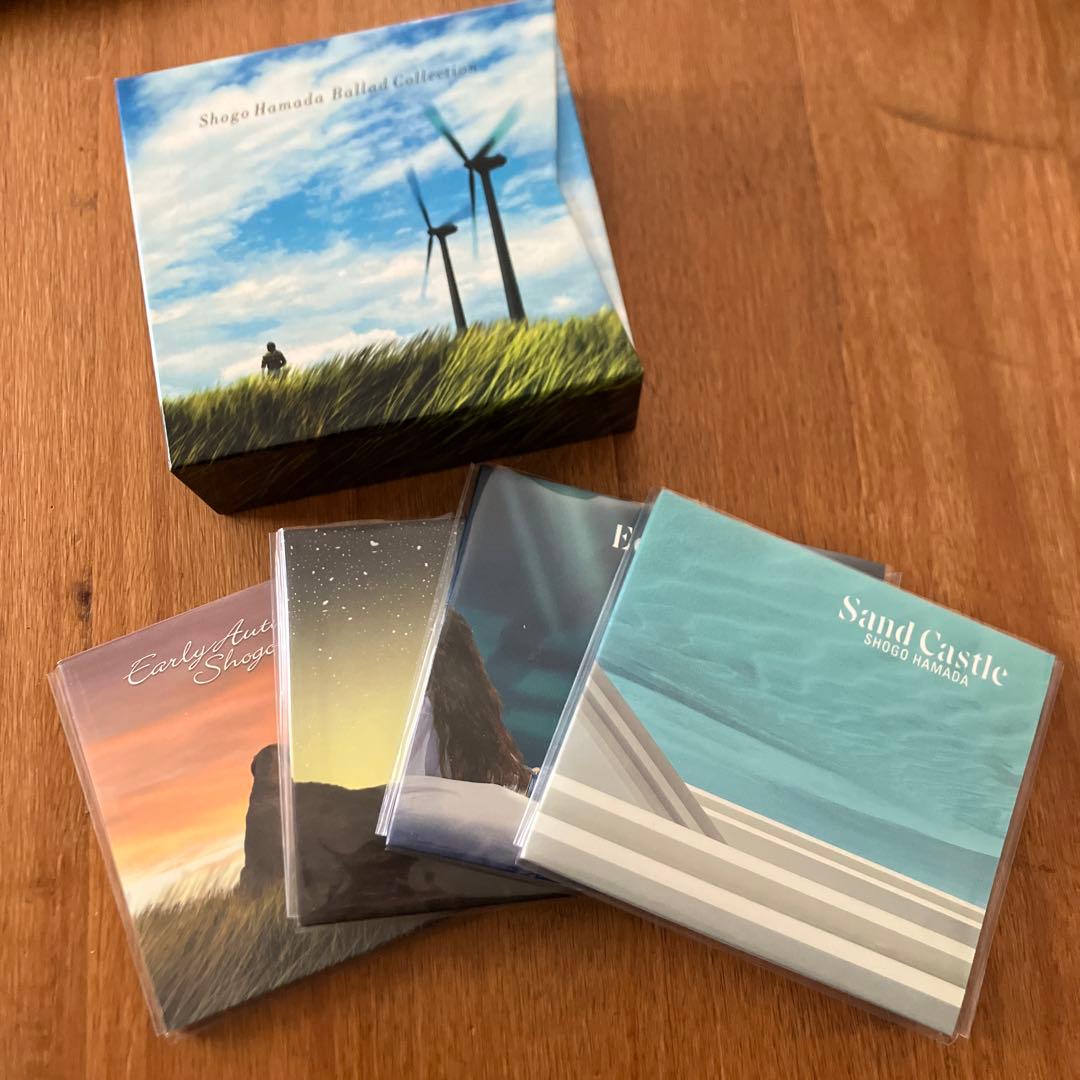 浜田省吾 「BALLAD COLLECTION」CD4枚セット