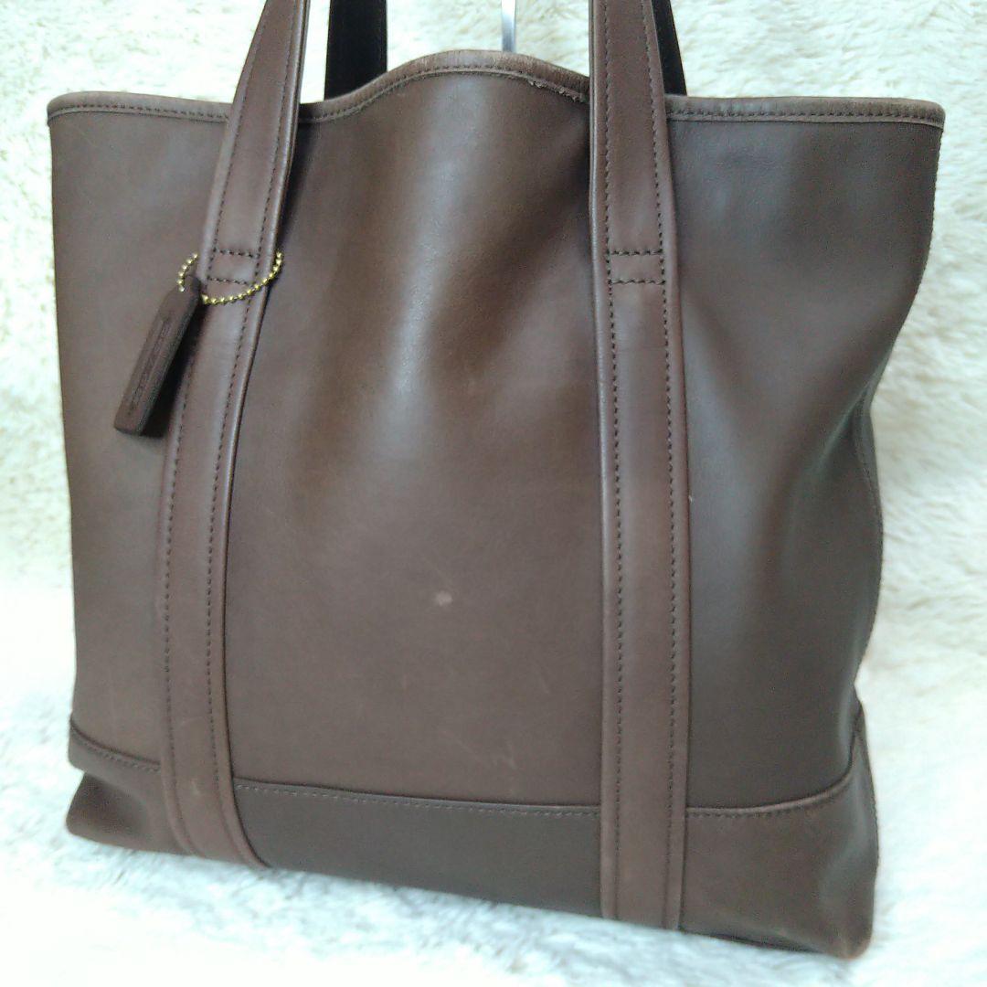 ✨美品✨オールドコーチ　トートバッグ　ビンテージ　ブラウン Ａ4可