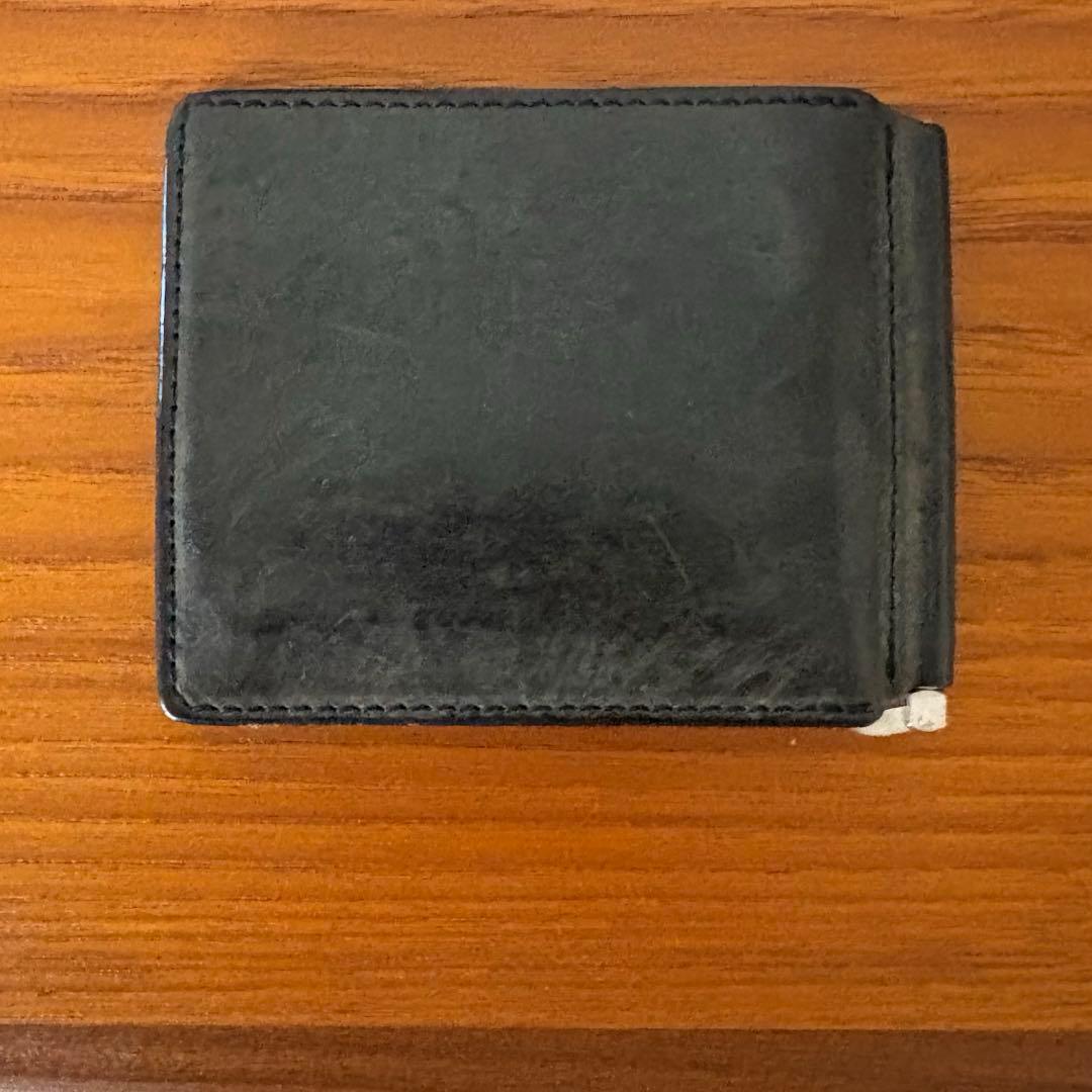 極美品＊エンダースキーマHender Scheme マネークリップ 折り財布　黒