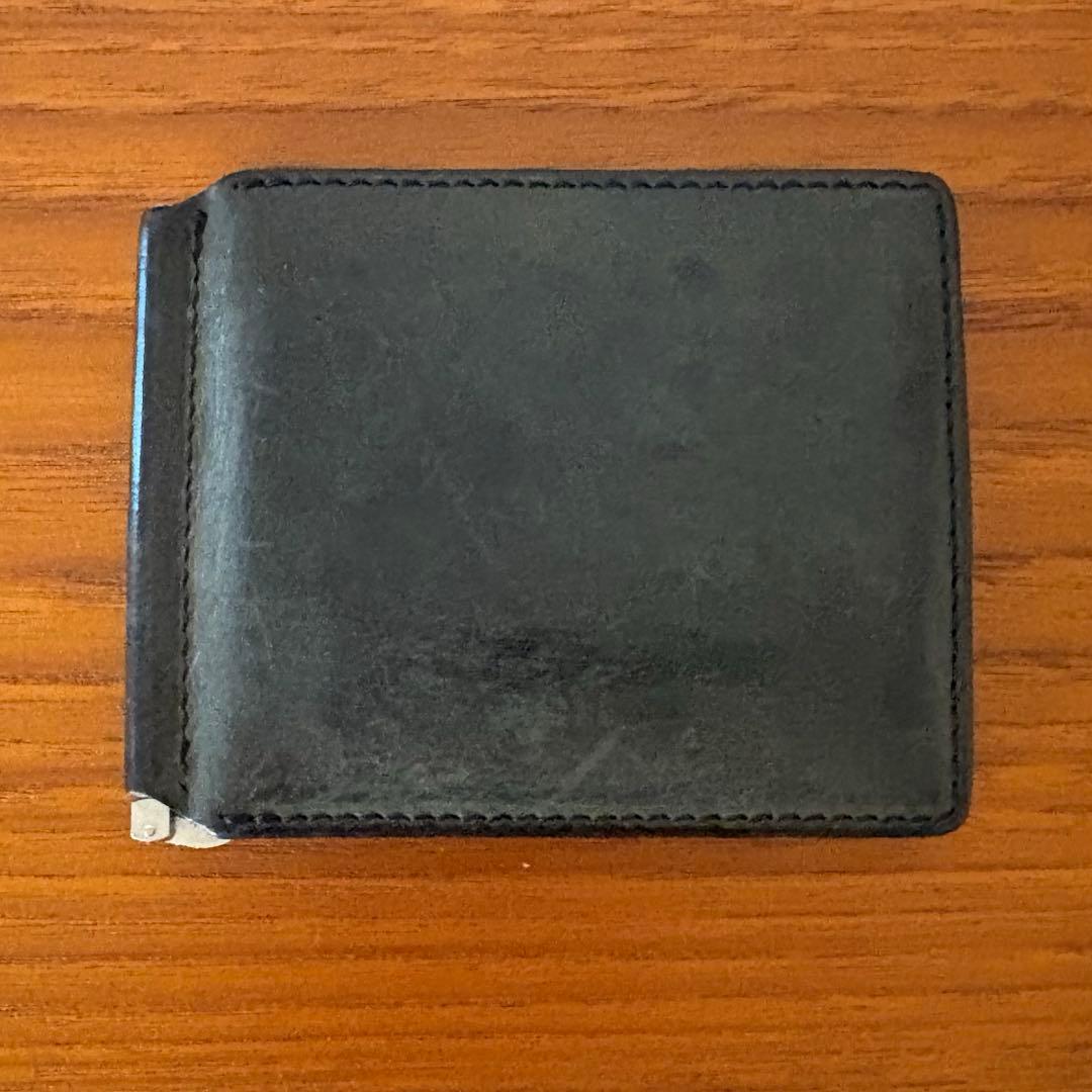 極美品＊エンダースキーマHender Scheme マネークリップ 折り財布　黒