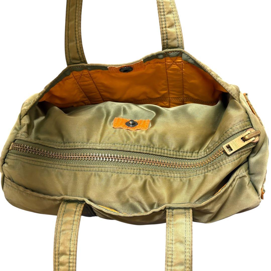 PORTER ポーター タンカー ミニボストンバッグ セージグリーン