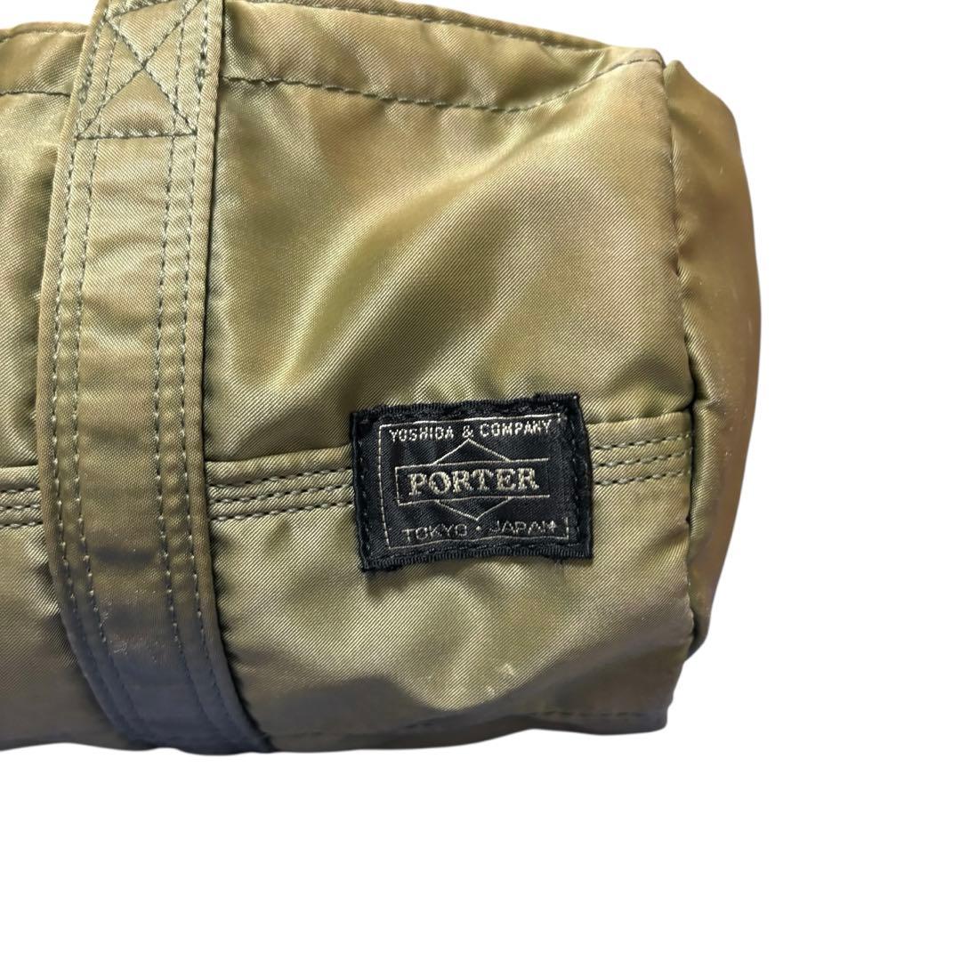 PORTER ポーター タンカー ミニボストンバッグ セージグリーン