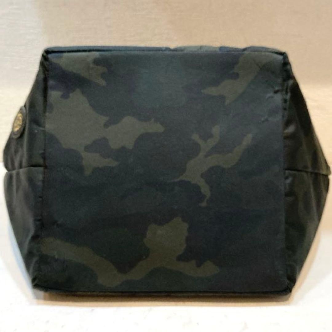【美品】VIOLAd'ORO V-2037 2way ナイロントート　カモフラ