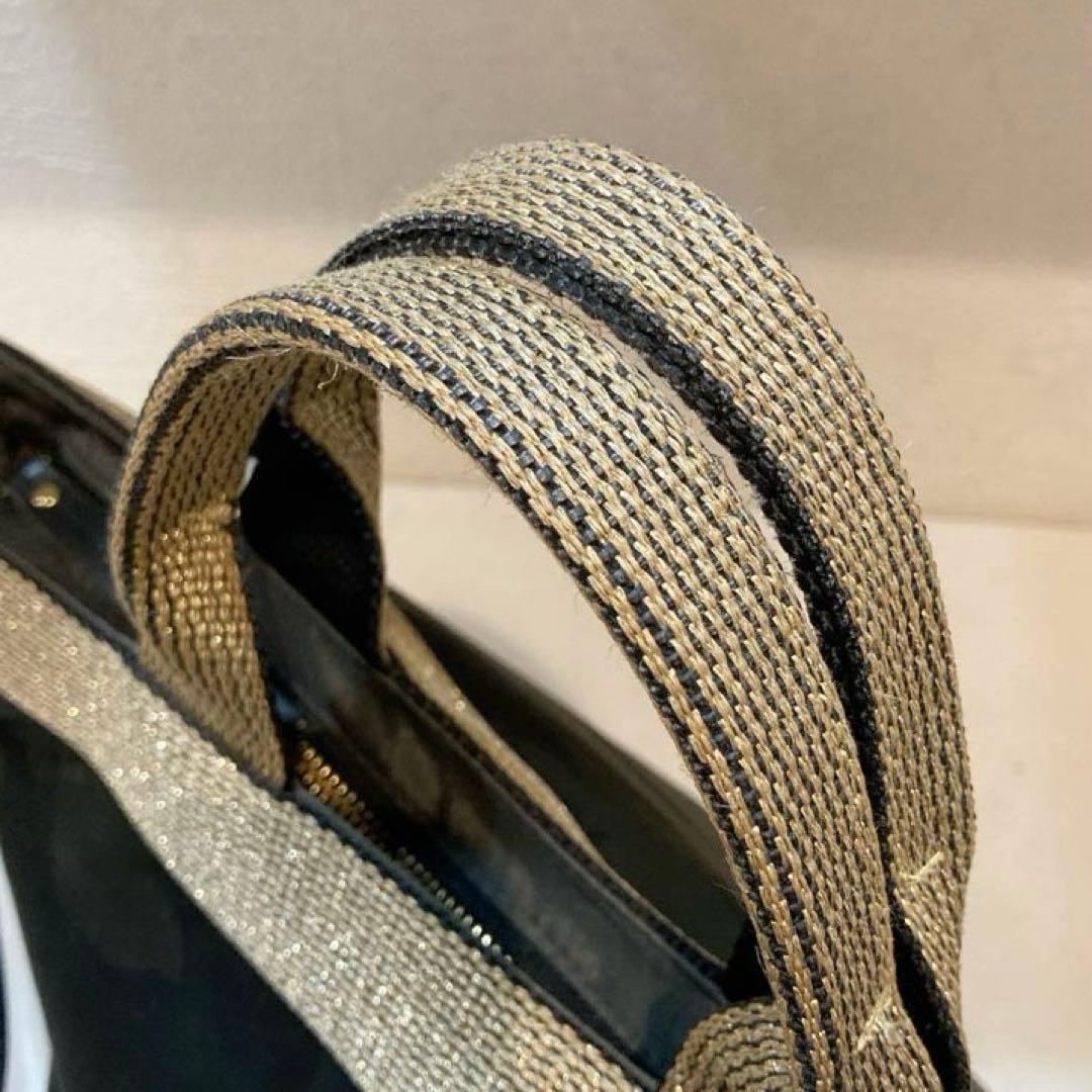 【美品】VIOLAd'ORO V-2037 2way ナイロントート　カモフラ