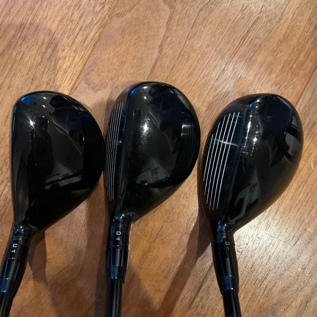 タイトリストtsi2ユーティリティ3本セット　18度、21度、24度　付属品多数