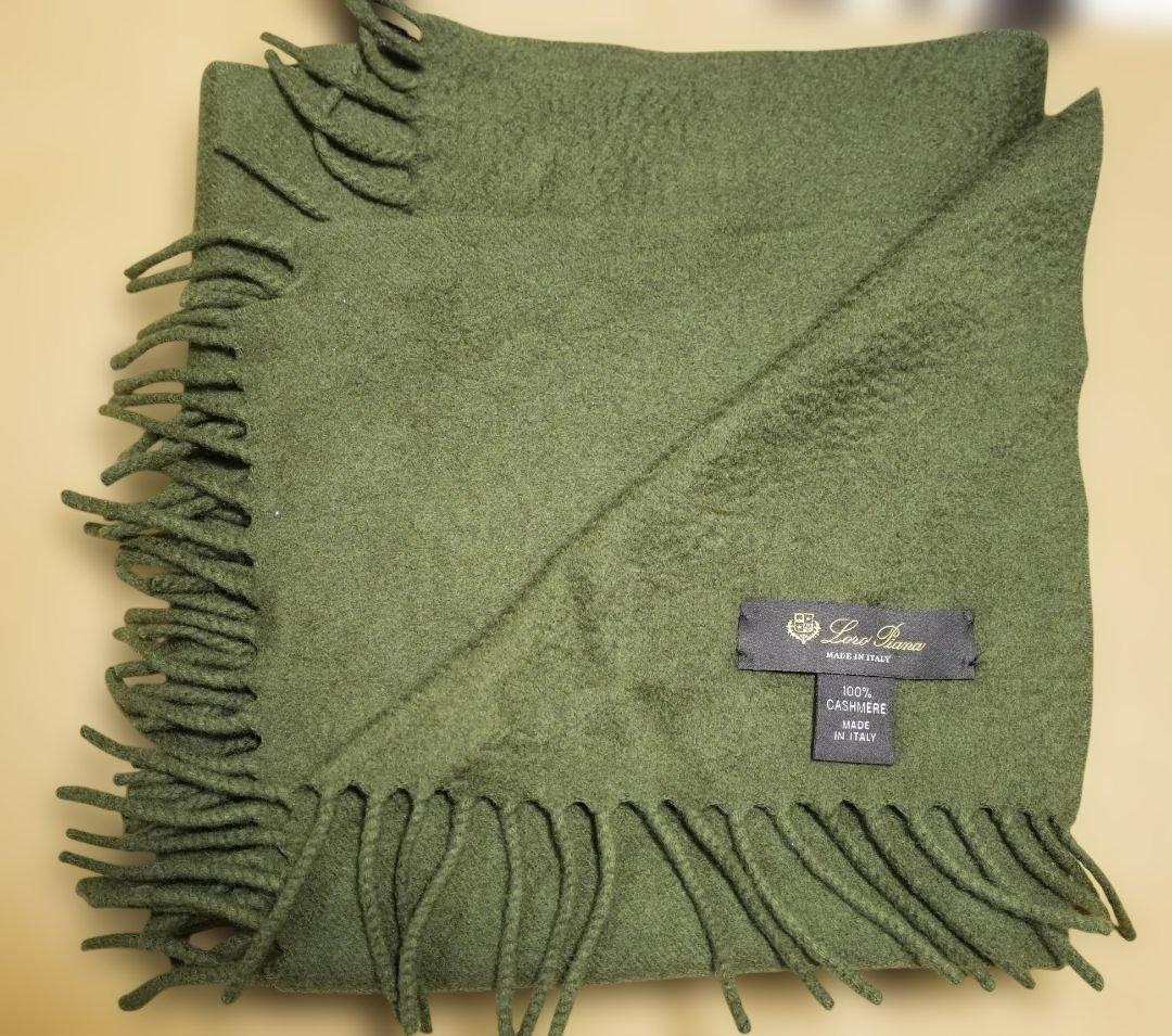 く*う様 Loro Piana 100% Cashmere マフラー
