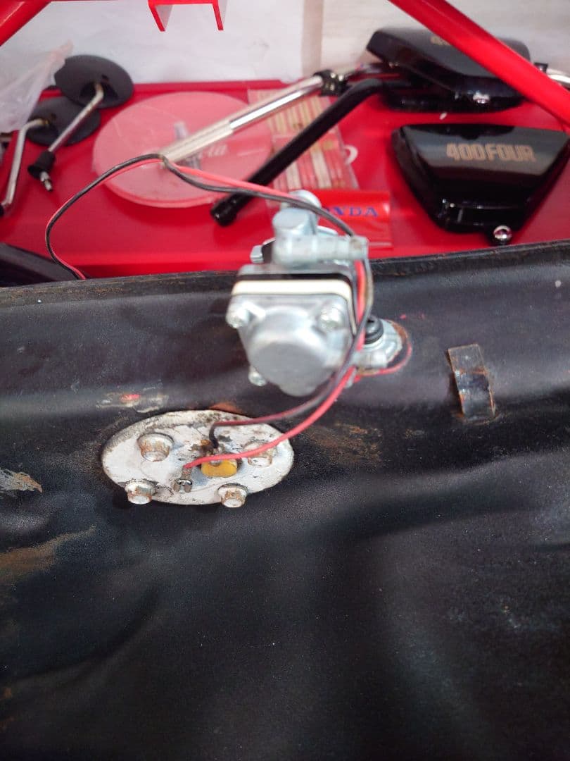 XJ400 XJ550 タンク　サイドカバー　テール