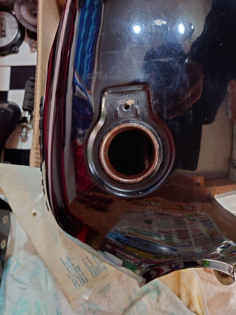 XJ400 XJ550 タンク　サイドカバー　テール