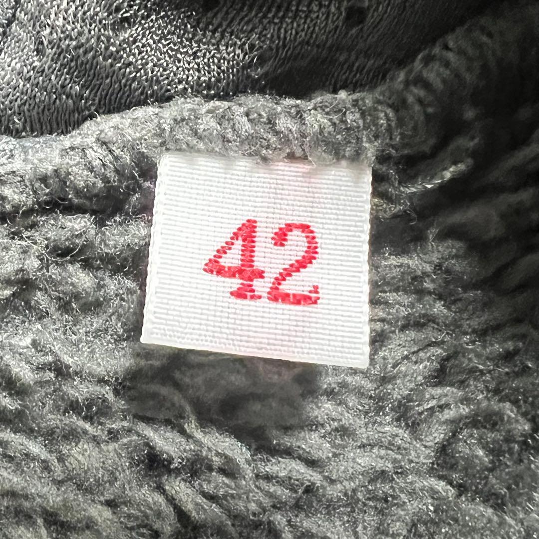 【大きいサイズ】DANTON ダントン　ハイパイル ボア ベスト　42（XL）