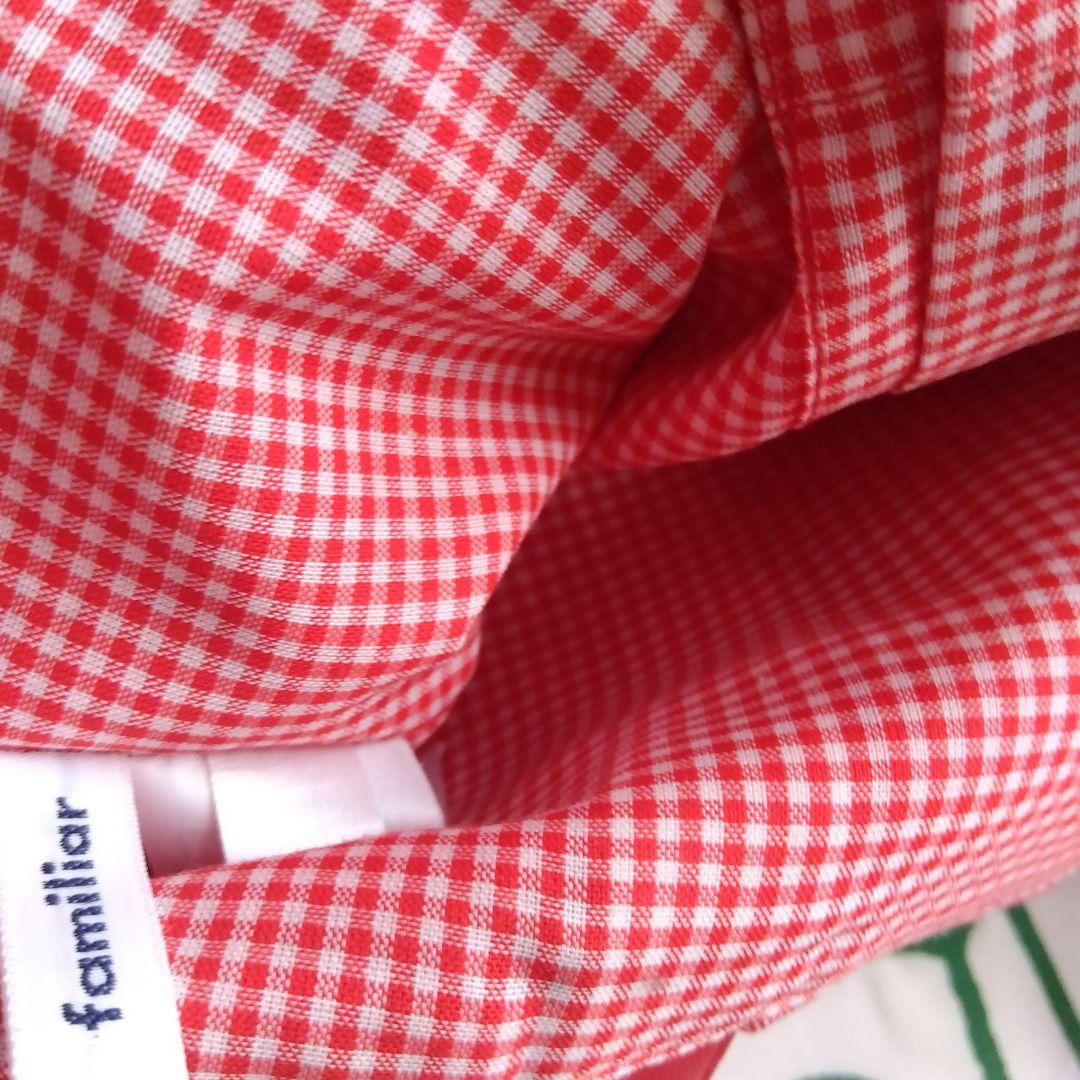 ファミリア手刺繍デニムバッグ