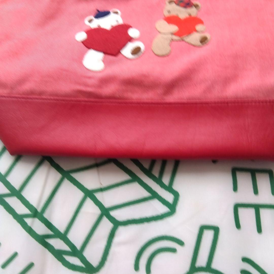 ファミリア手刺繍デニムバッグ