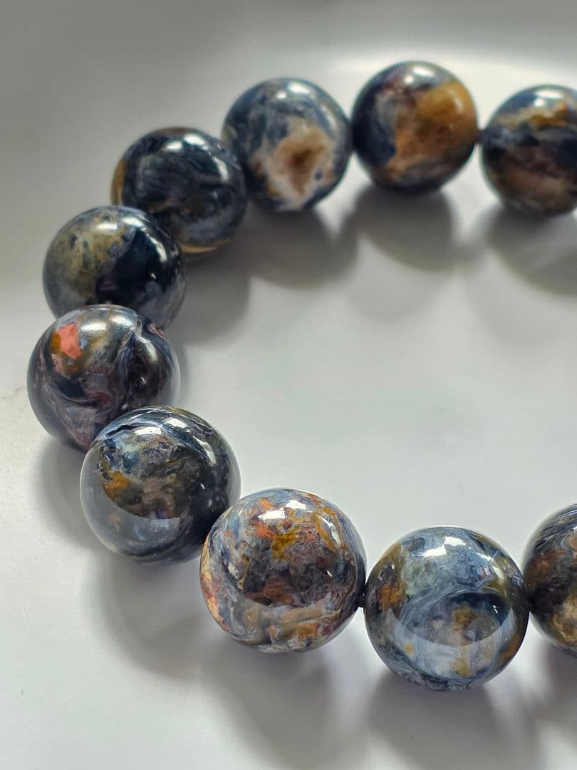 15.5mm　大玉✨　希少　ブルーピーターサイト　ブルーピーターサイトシリカ