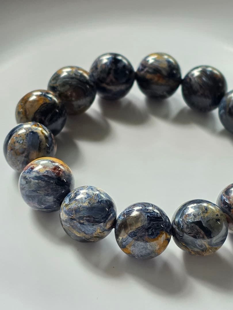 15.5mm　大玉✨　希少　ブルーピーターサイト　ブルーピーターサイトシリカ