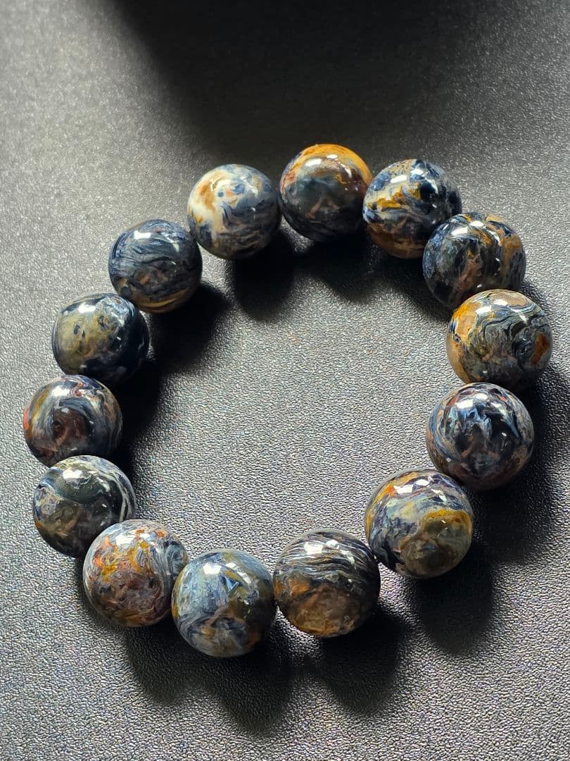 15.5mm　大玉✨　希少　ブルーピーターサイト　ブルーピーターサイトシリカ