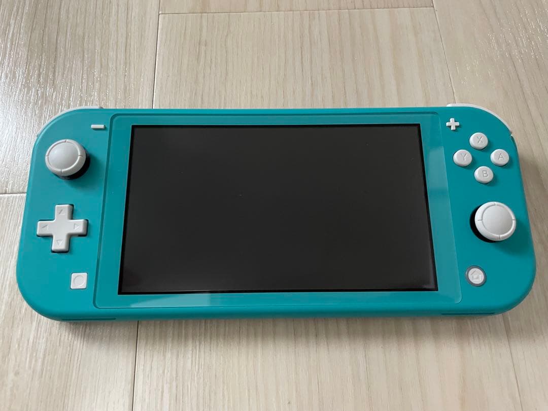 Nintendo Switch Lite ターコイズ　モンハンケース付