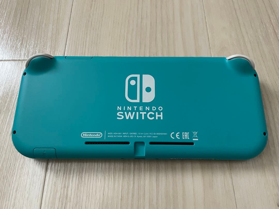 Nintendo Switch Lite ターコイズ　モンハンケース付