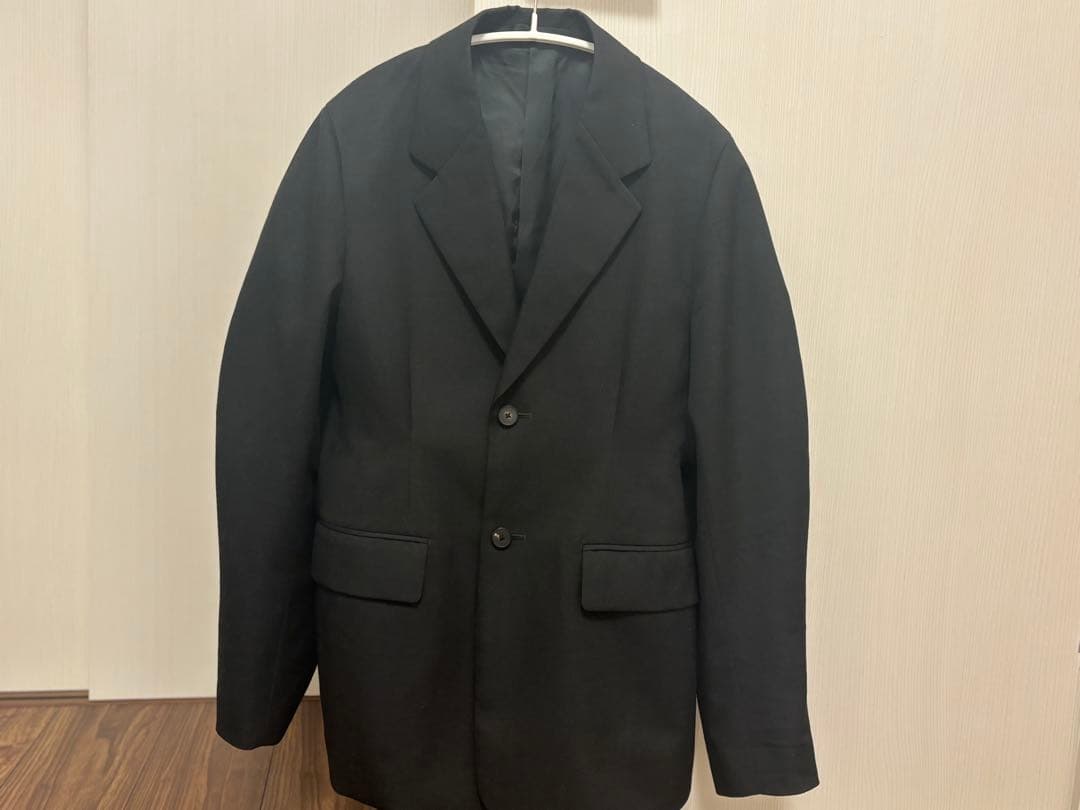 LOEFF（ロエフ）ウールギャバ カーブ ジャケット