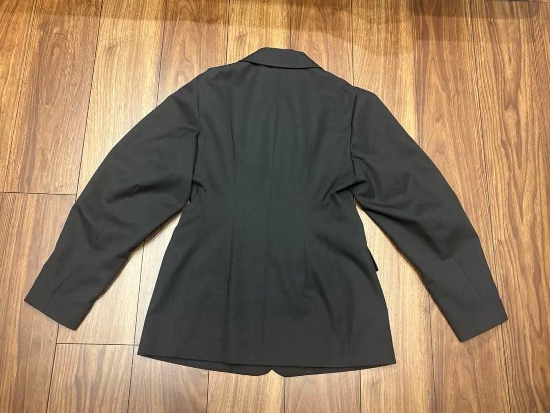 LOEFF（ロエフ）ウールギャバ カーブ ジャケット