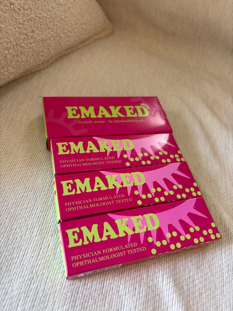 EMAKED まつ毛美容液 4個セット