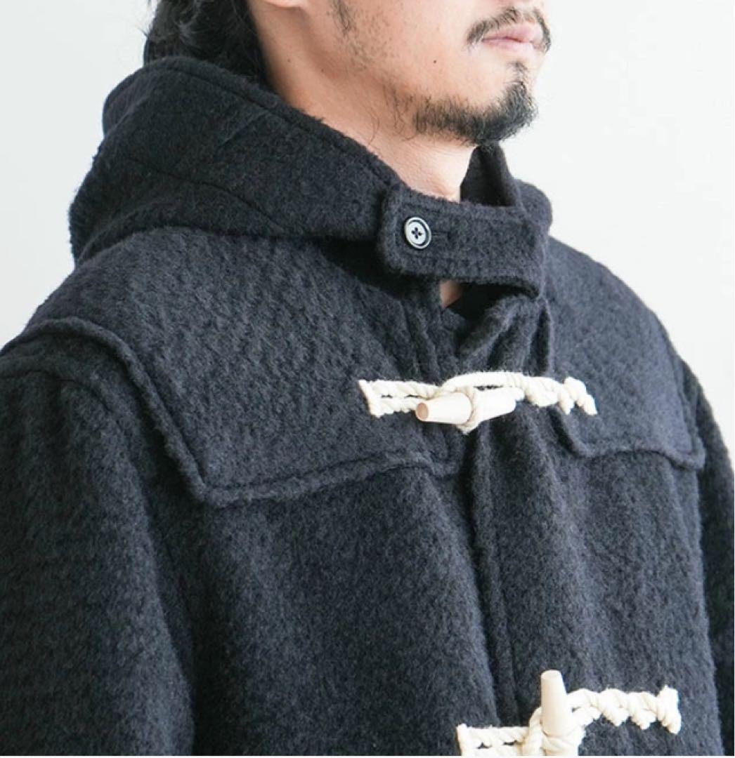 20AW blurhms ブラームス　ウールメルトンダッフルコート
