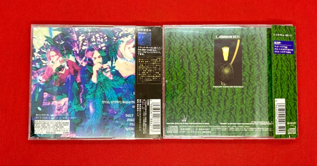 SLEEP 国内盤　スリープ　ホーリーマウンテン　エルサレム　ストーナー名盤