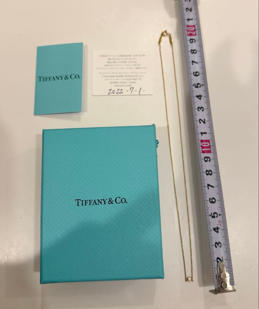 Tiffany&Co. バイザヤード ネックレス ローズゴールド 極美品
