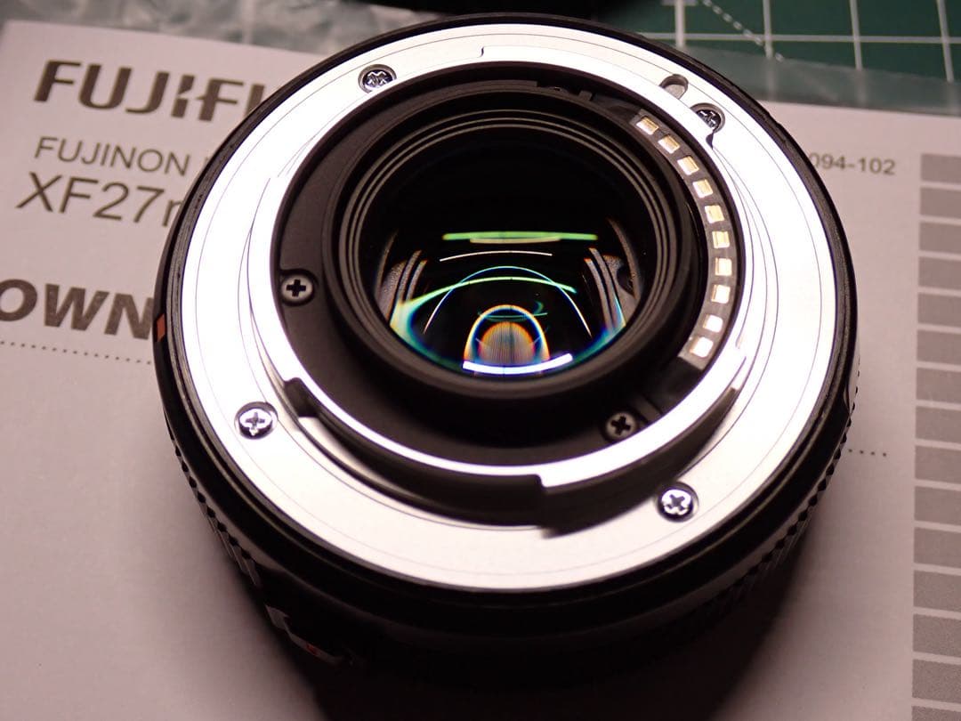 純正フィルター付き FUJINON XF27mm F2.8 R WR