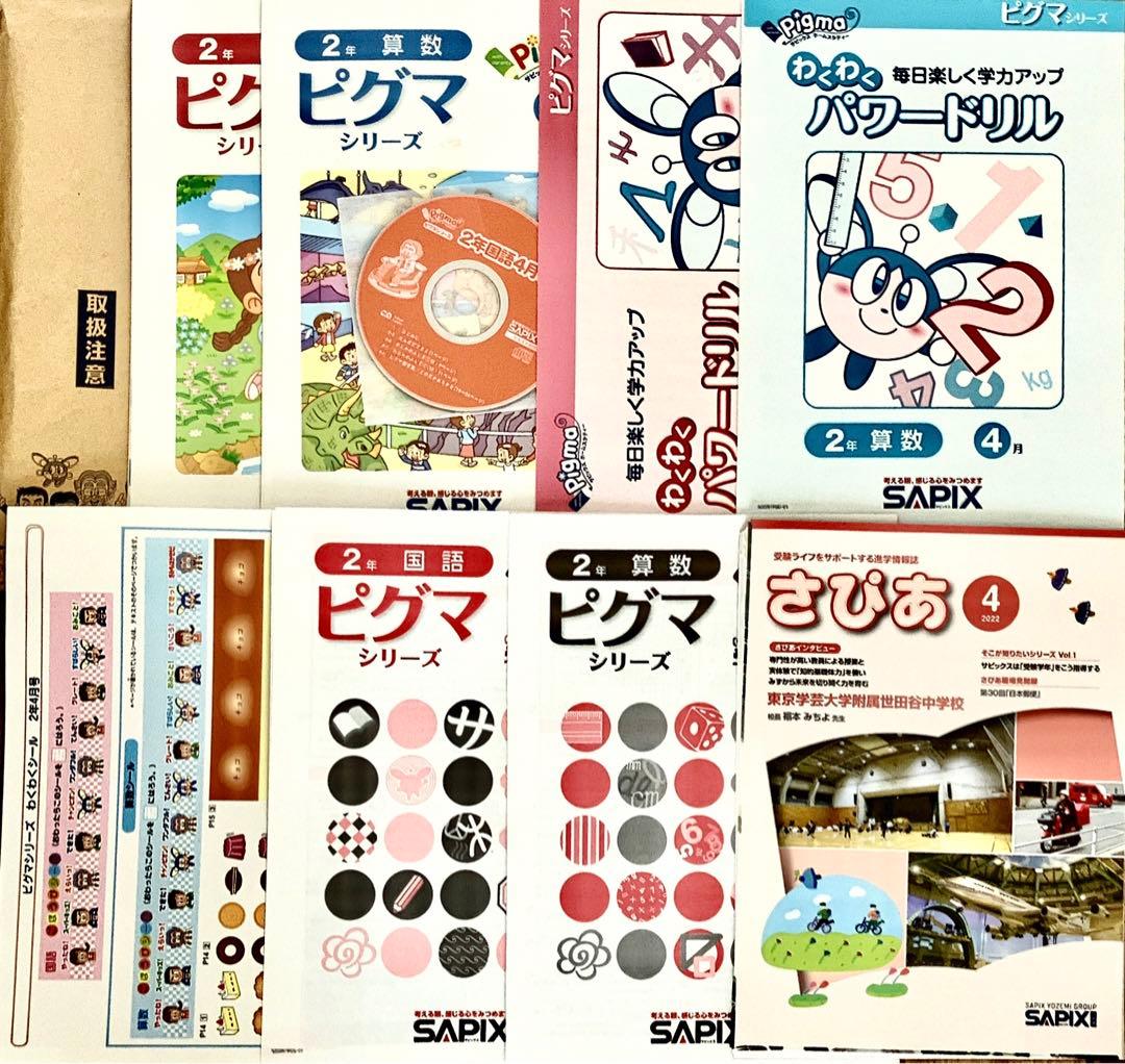 ピグマキッズ SAPIX 2年生