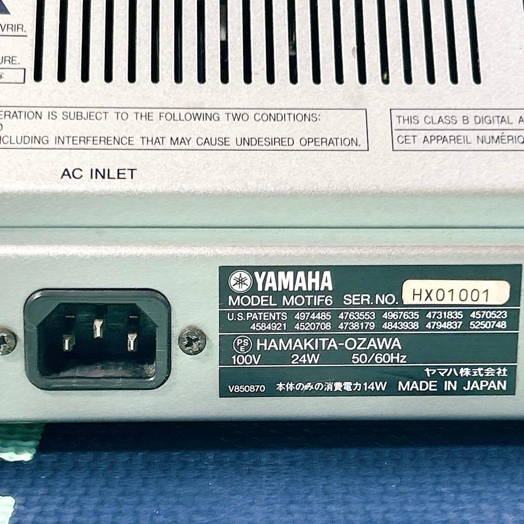 YAMAHA MOTIF6 シンセサイザー 61キー