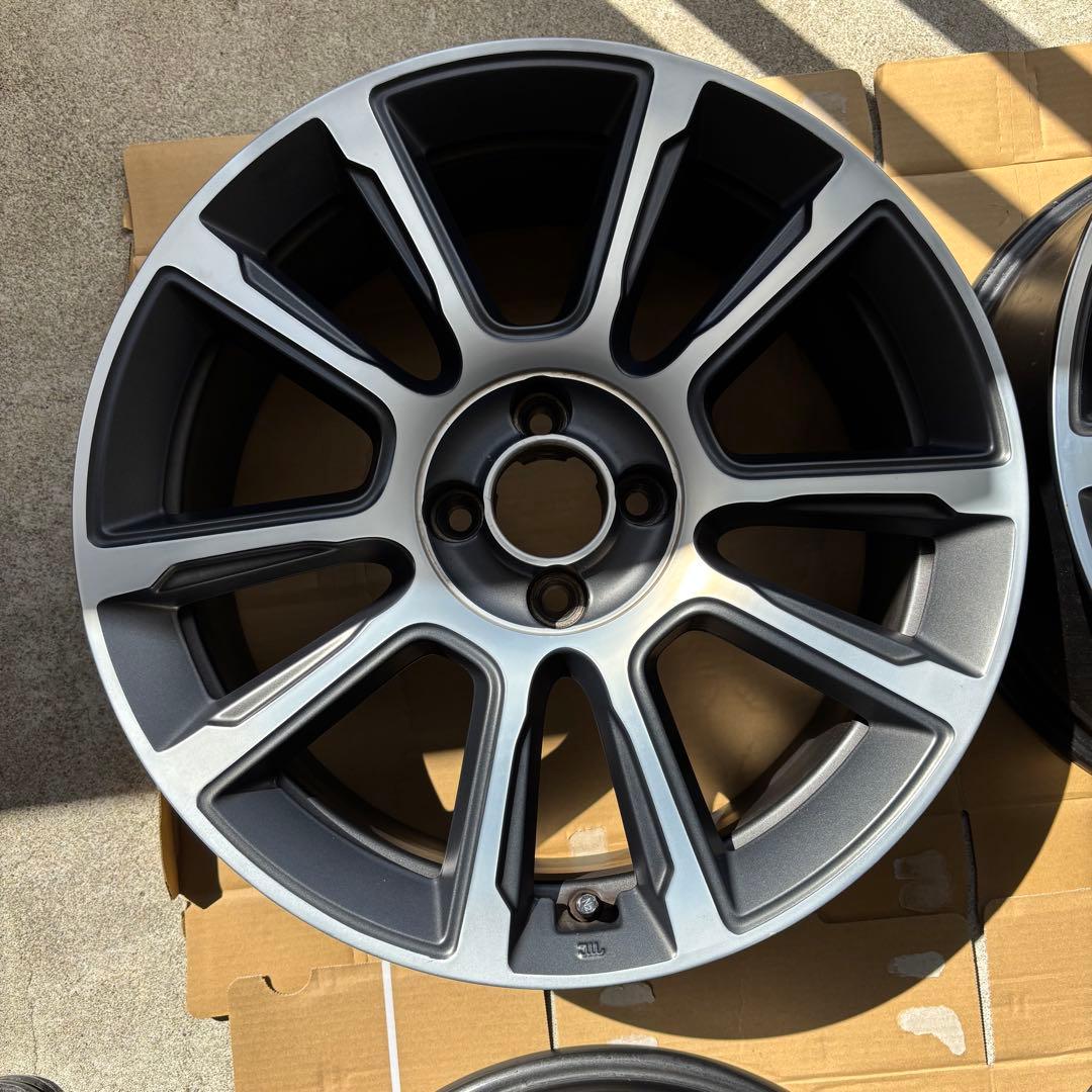 値下げ！アバルト595 純正17in 7J +38 PCD98 4本セット