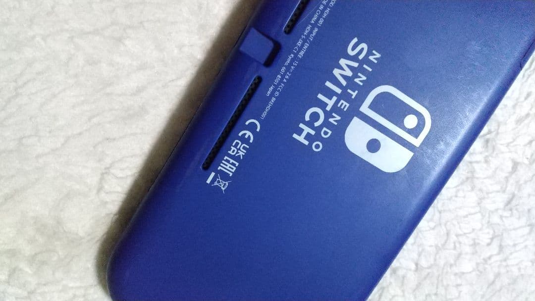ジャンクNintendo Switch Lite ブルー 画面写らない 通電