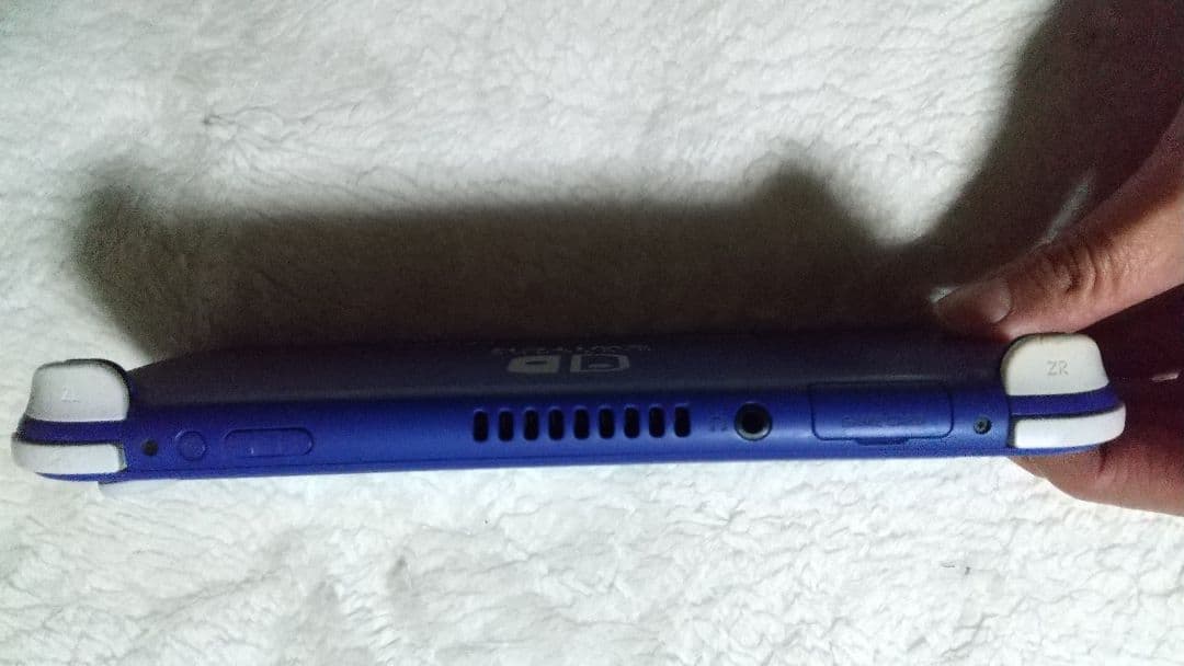 ジャンクNintendo Switch Lite ブルー 画面写らない 通電