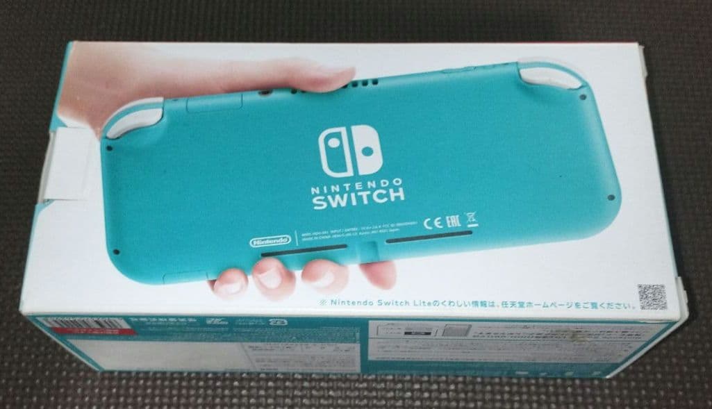【未使用に近い】Nintendo Switch Light ターコイズ 外箱付