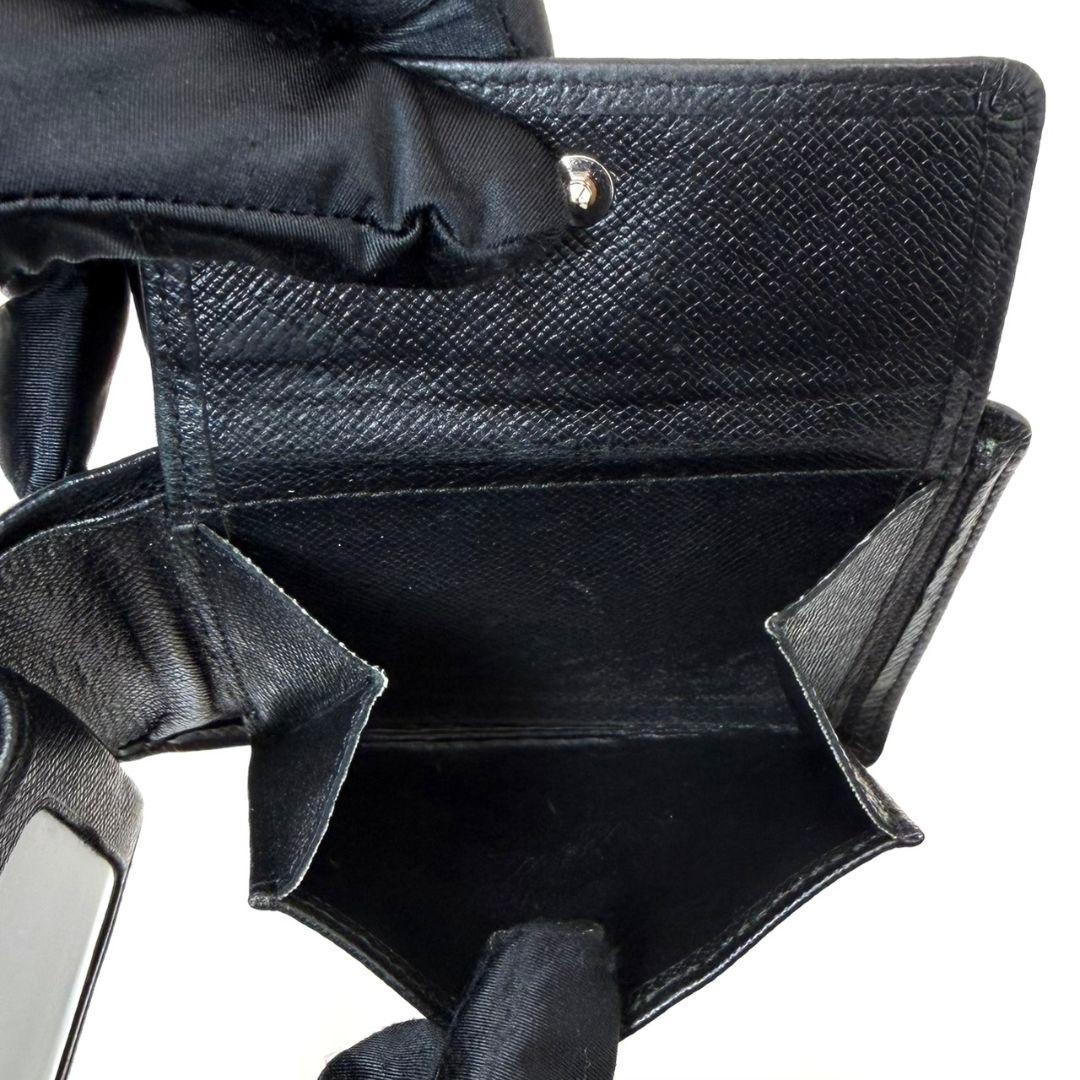 良品 ルイヴィトン タイガ ポルトフォイユ フロリン 財布 二つ折り 黒