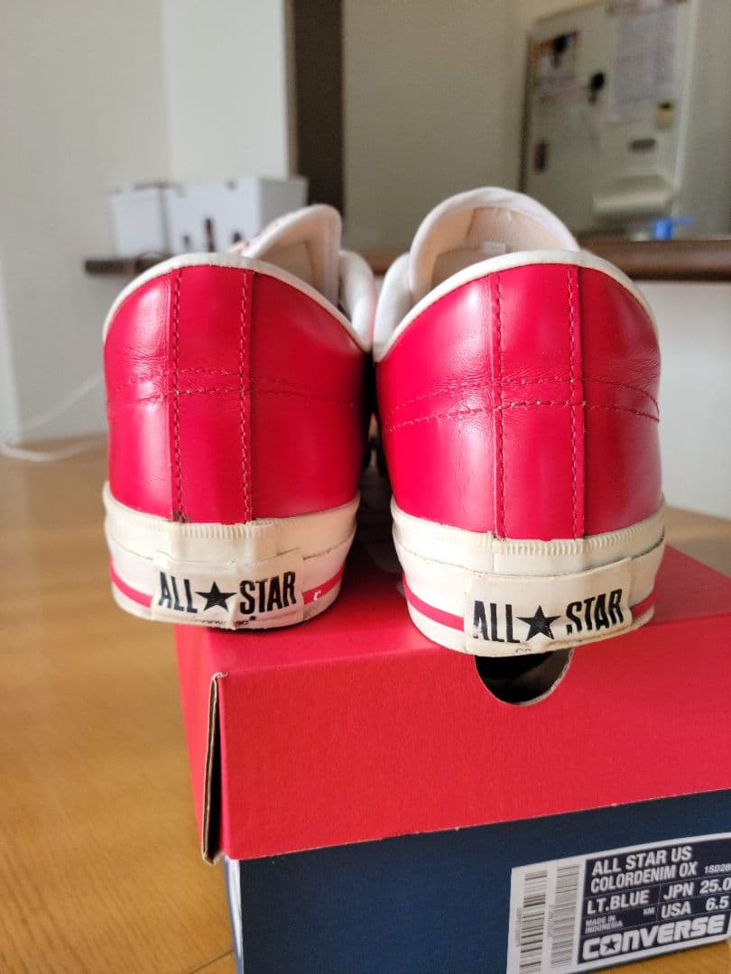 希少！CONVERSE ALL STAR レッド 25cm