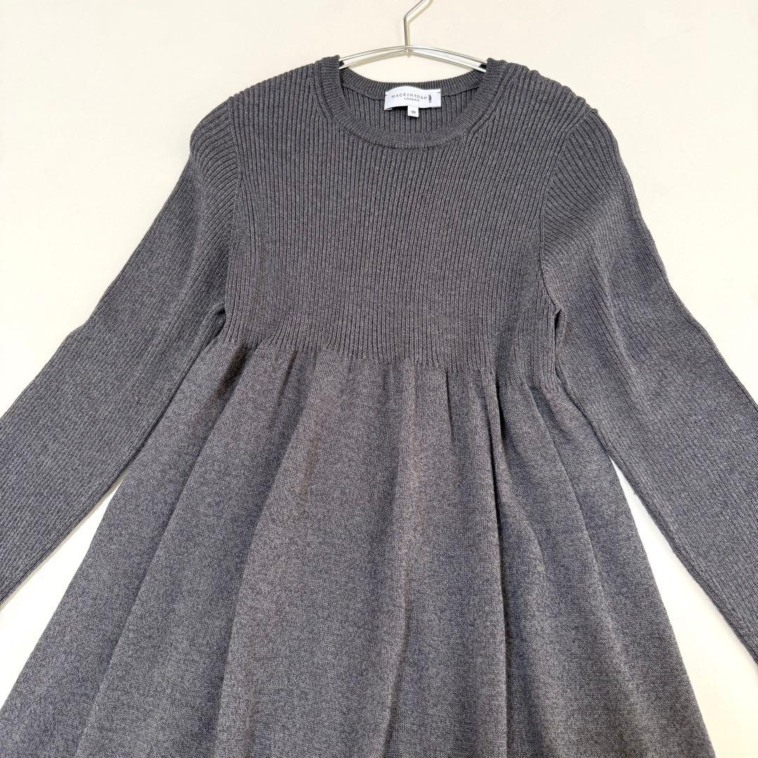 未使用級✨定価7.5万✨マッキントッシュロンドン　セットアップワンピース　グレー