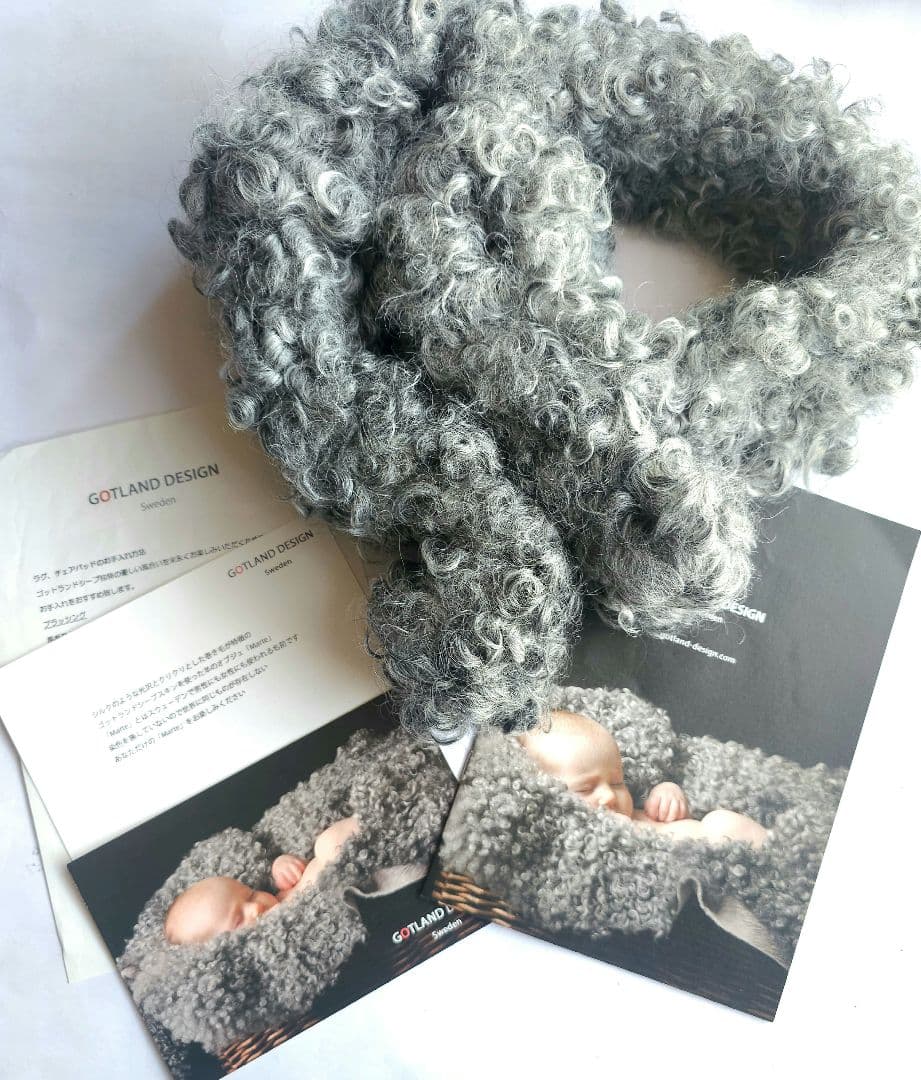 GOTLAND DESIGN スウェーデン ゴットランドシープ　マフラー
