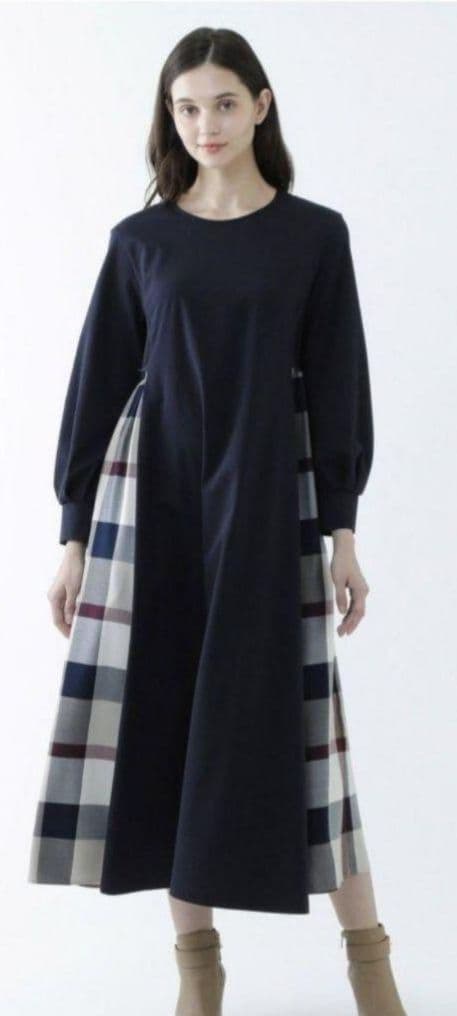 【限定お値引】BLUE LABEL CRESTBRIDGE チェックワンピース