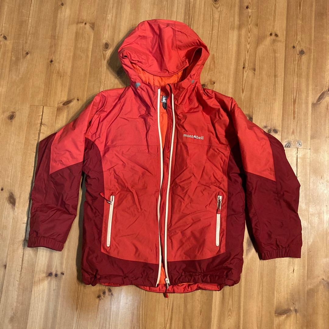 mont-bell 子ども用 スキーウェア上下セット150