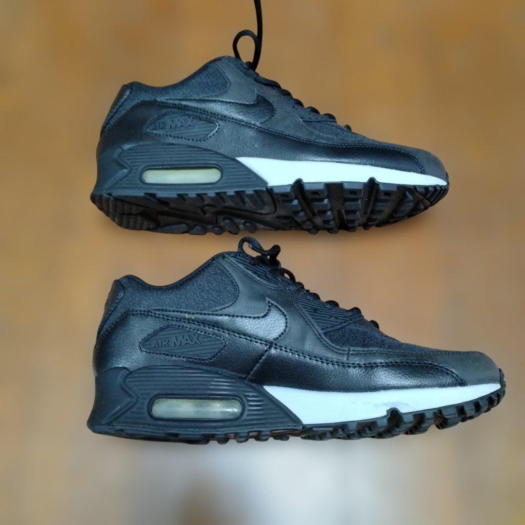 Nike Air Max 90 ウィメンズブラックスニーカー　25cm