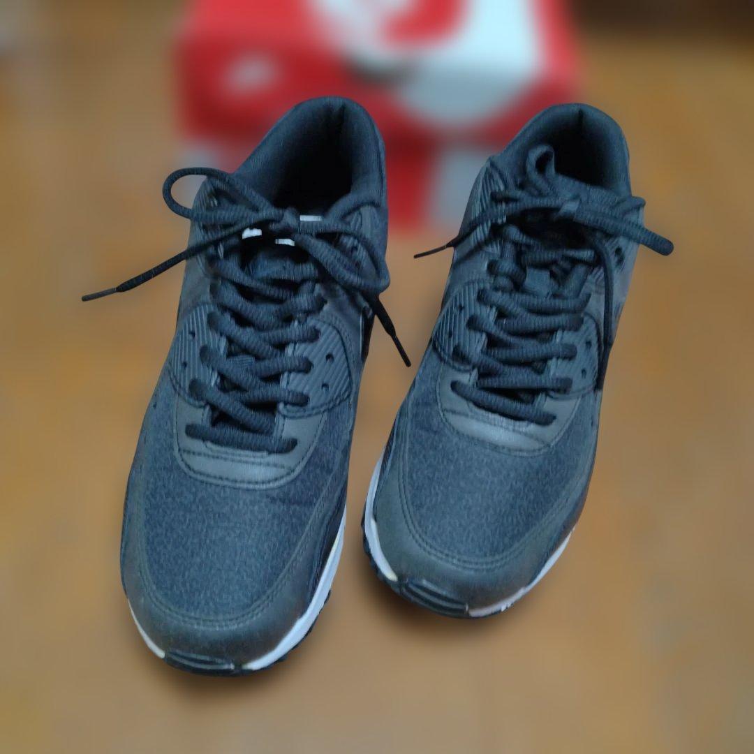 Nike Air Max 90 ウィメンズブラックスニーカー　25cm