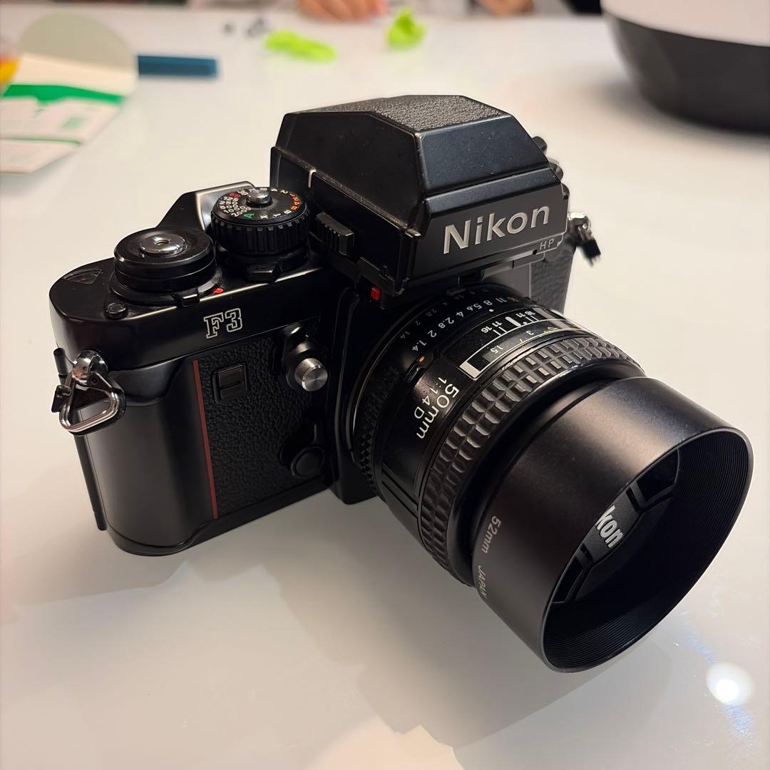 Nikon F3 フィルム一眼レフカメラ 50mm f1.4レンズ付き