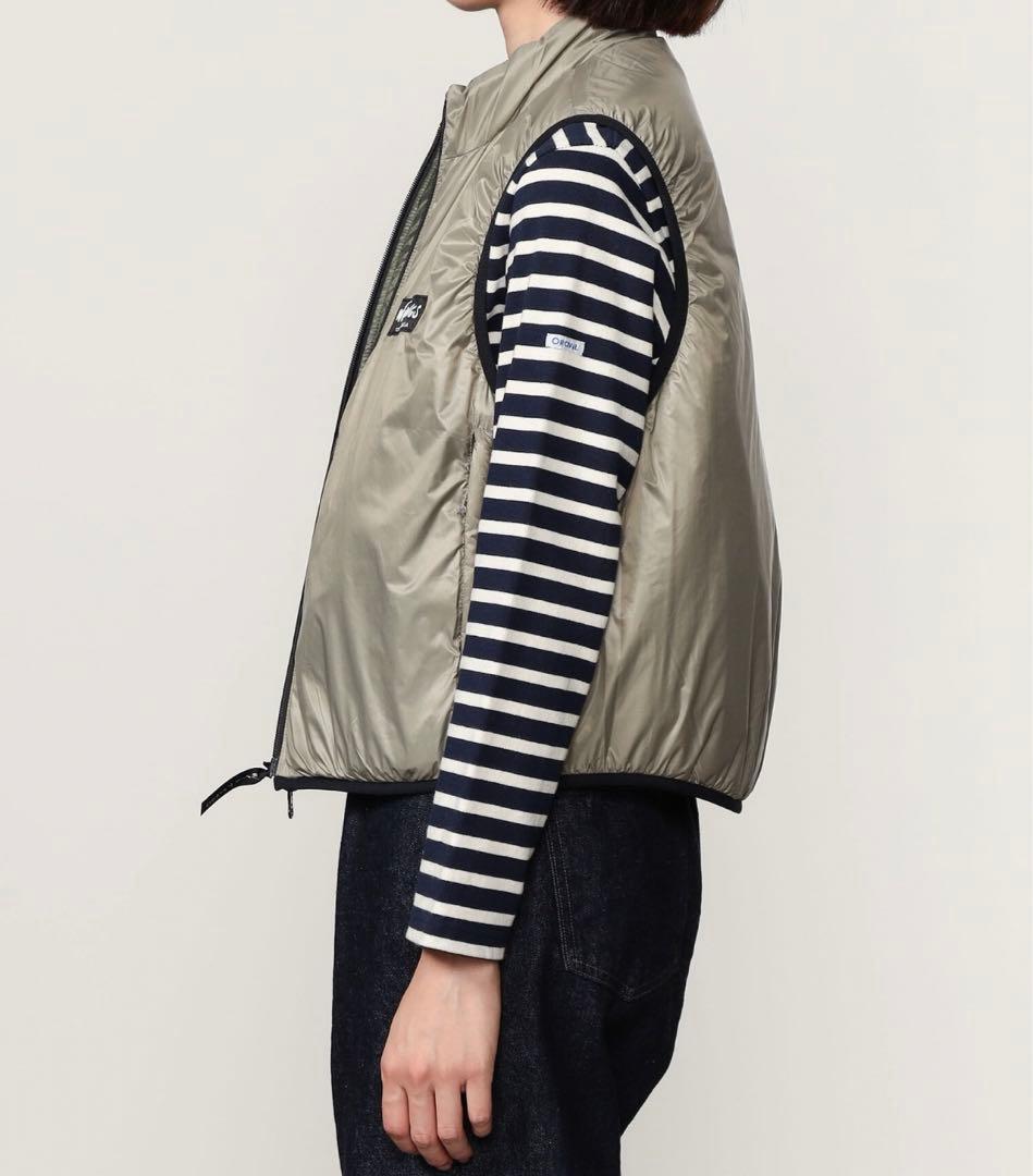 WILD THINGS 〈別注〉 リバーシブル 中綿ベスト Bshop