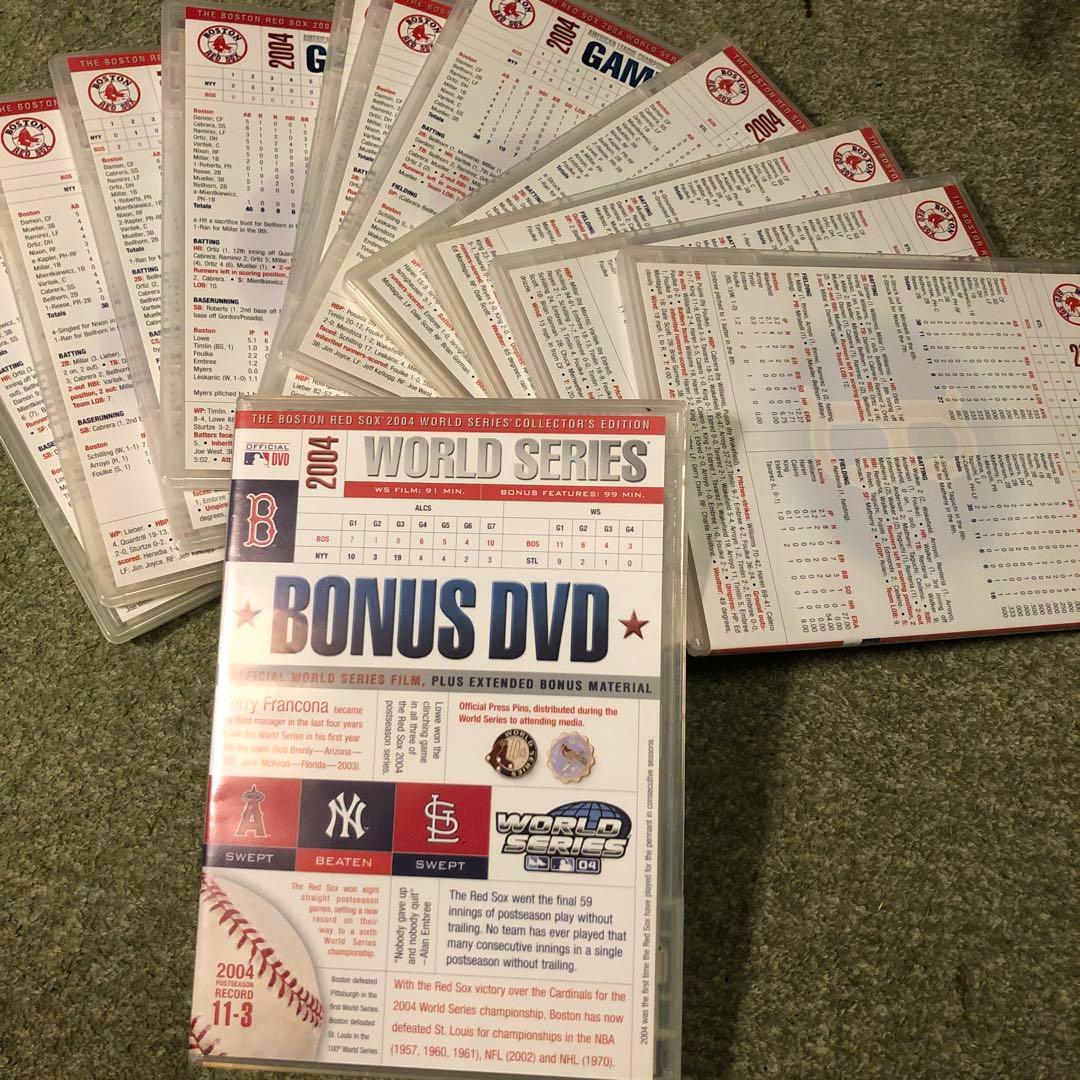 2004年ワールドシリーズ ボストン レッドソックス チャンピオンDVD