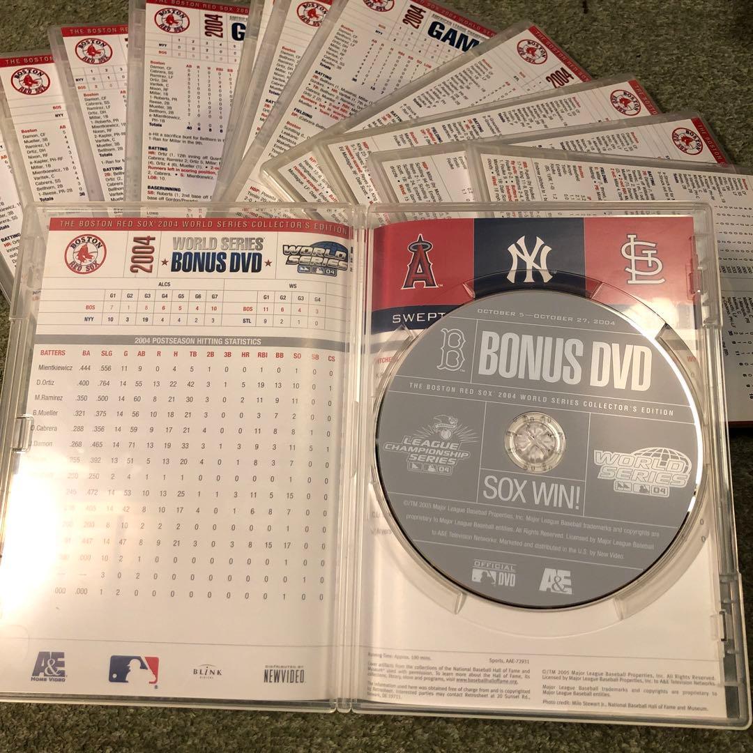 2004年ワールドシリーズ ボストン レッドソックス チャンピオンDVD