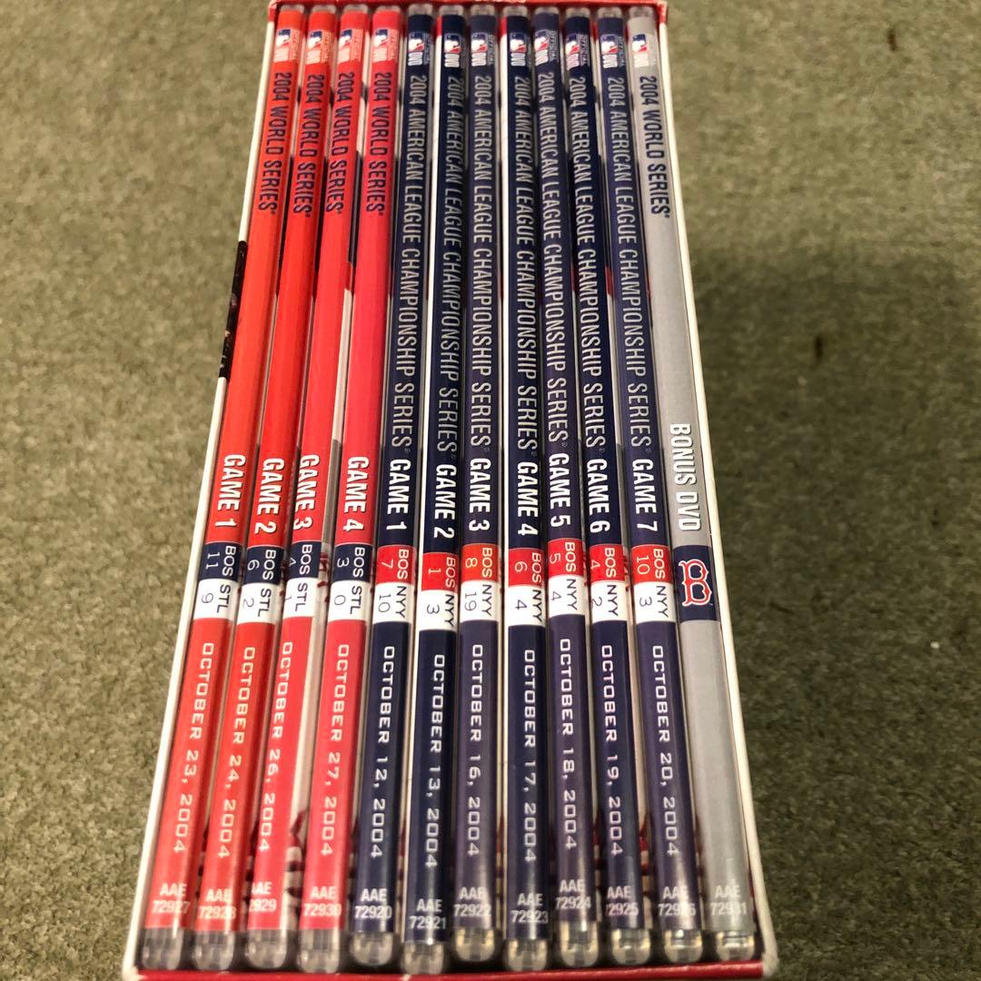2004年ワールドシリーズ ボストン レッドソックス チャンピオンDVD