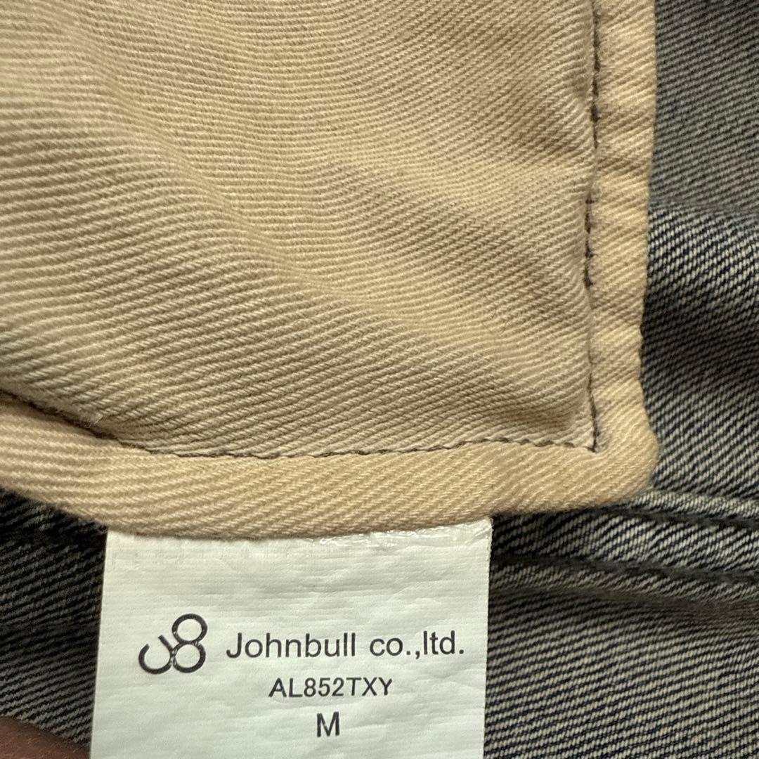 Johnbull フード付きデニムジャケット　モッズコート