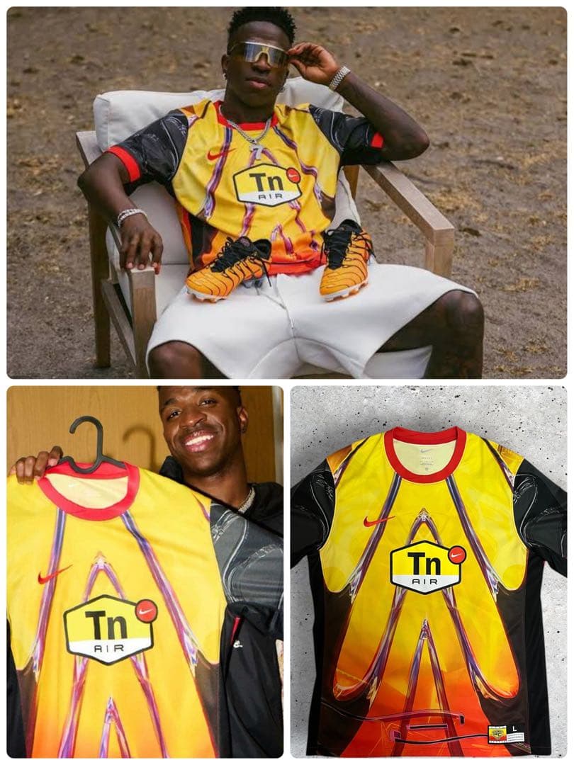 NIKE TN サッカーシャツ ヴィニシウス着 MAX PLUS