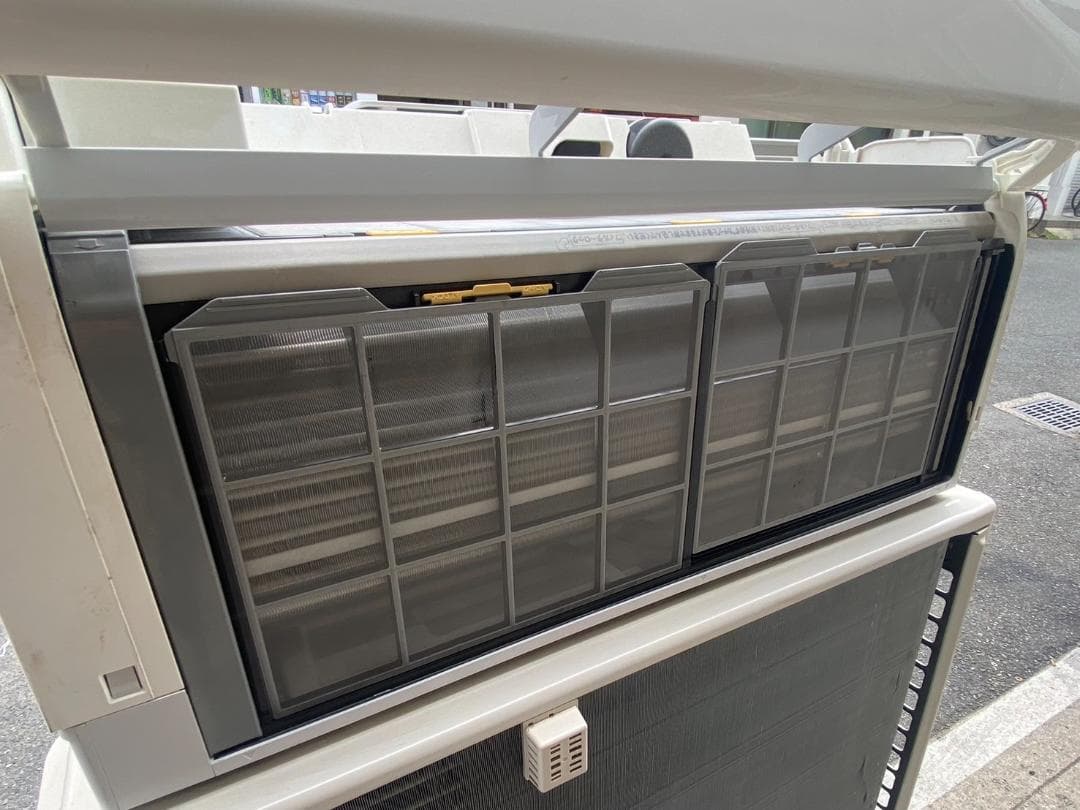 A619♠️エアコン 18畳 日立 白くまくん 冷暖房 単相200V 2021年